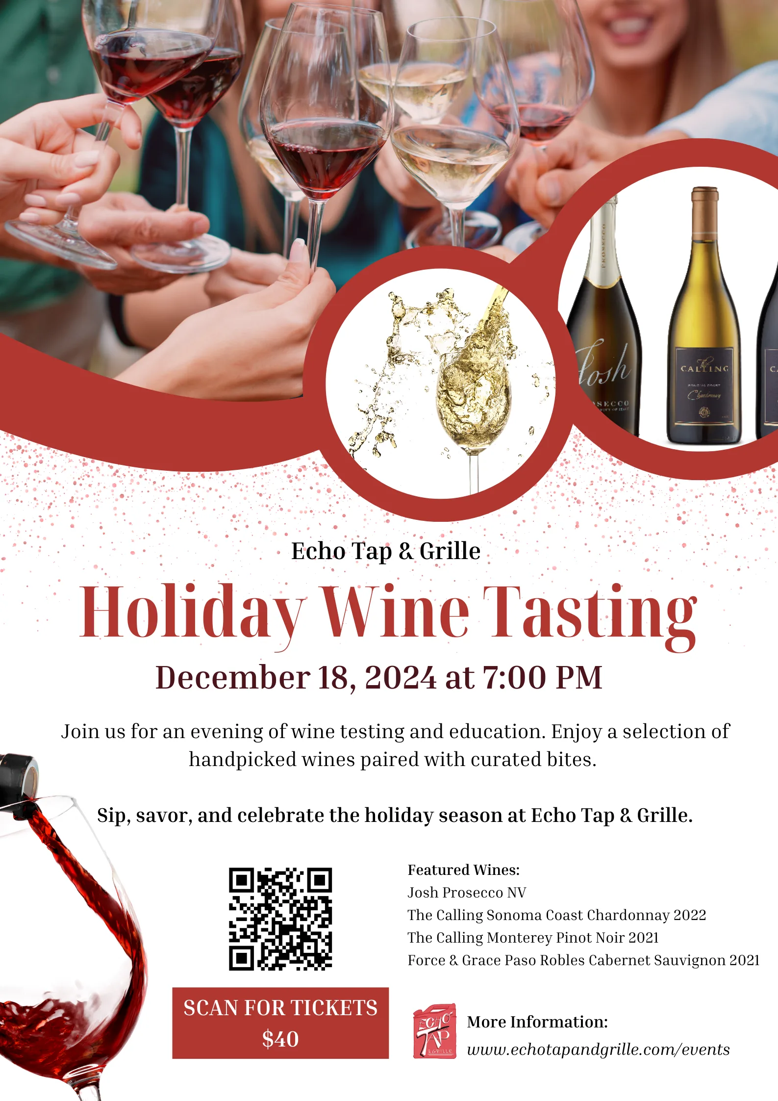 Holiday Wine Tasting