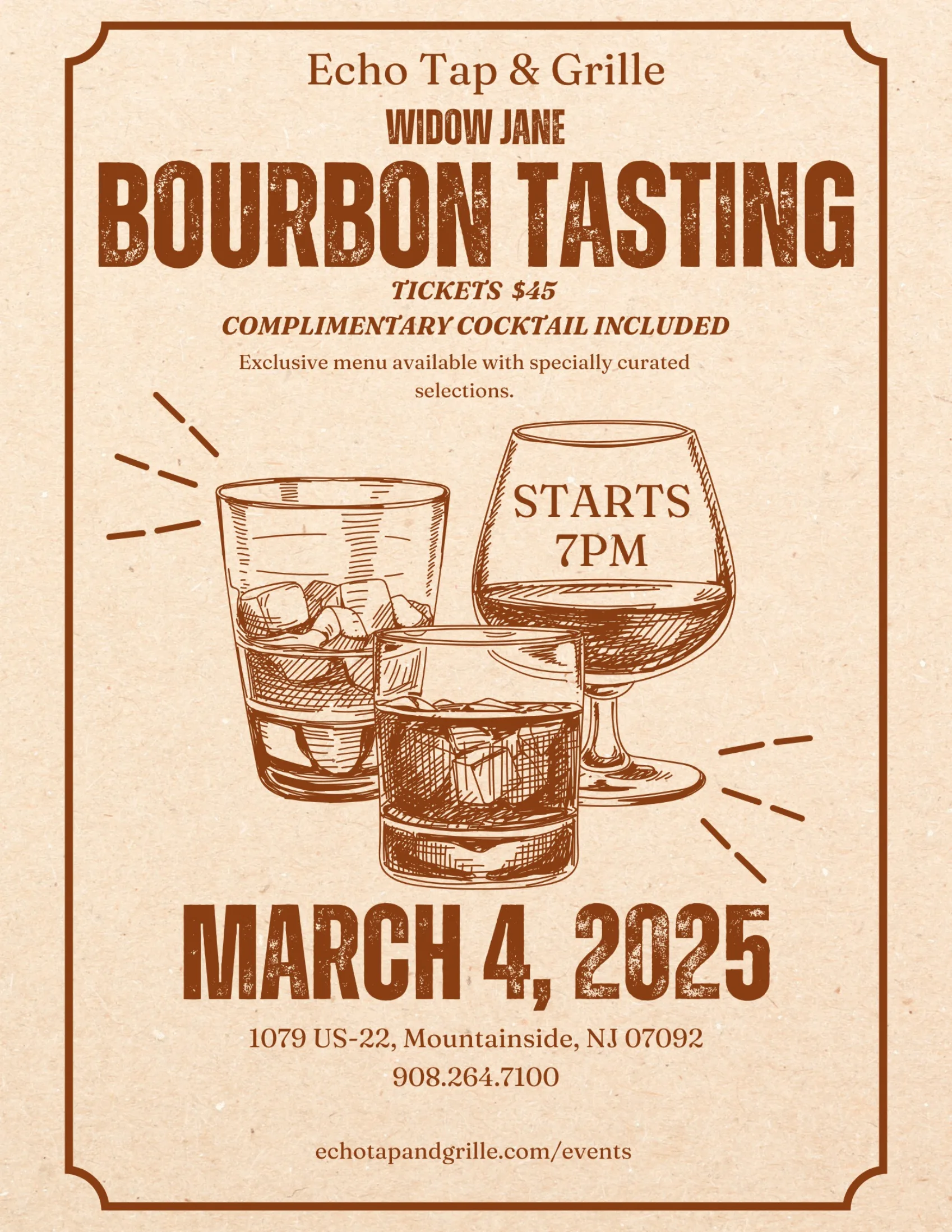 Widow Jane Bourbon Tasting